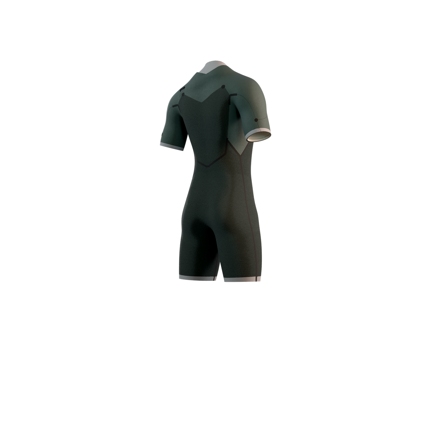 Mystic Motion Shorty 3/2mm Fzip25 - Short Arm / Front-zip
