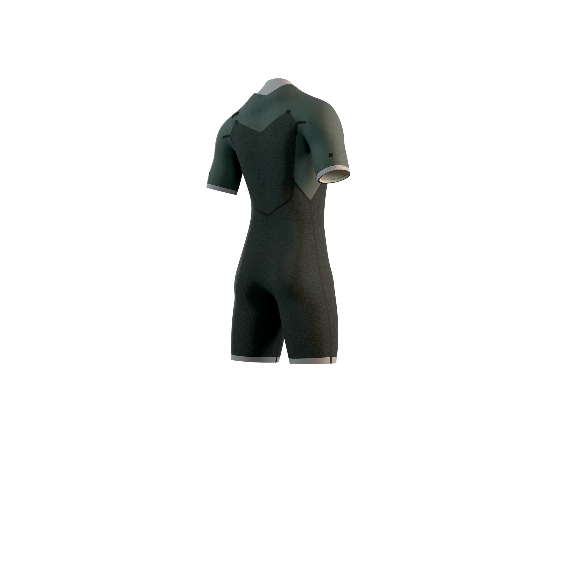 Mystic Motion Shorty 3/2mm Fzip25 - Short Arm / Front-zip