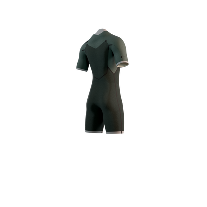 Mystic Motion Shorty 3/2mm Fzip25 - Short Arm / Front-zip