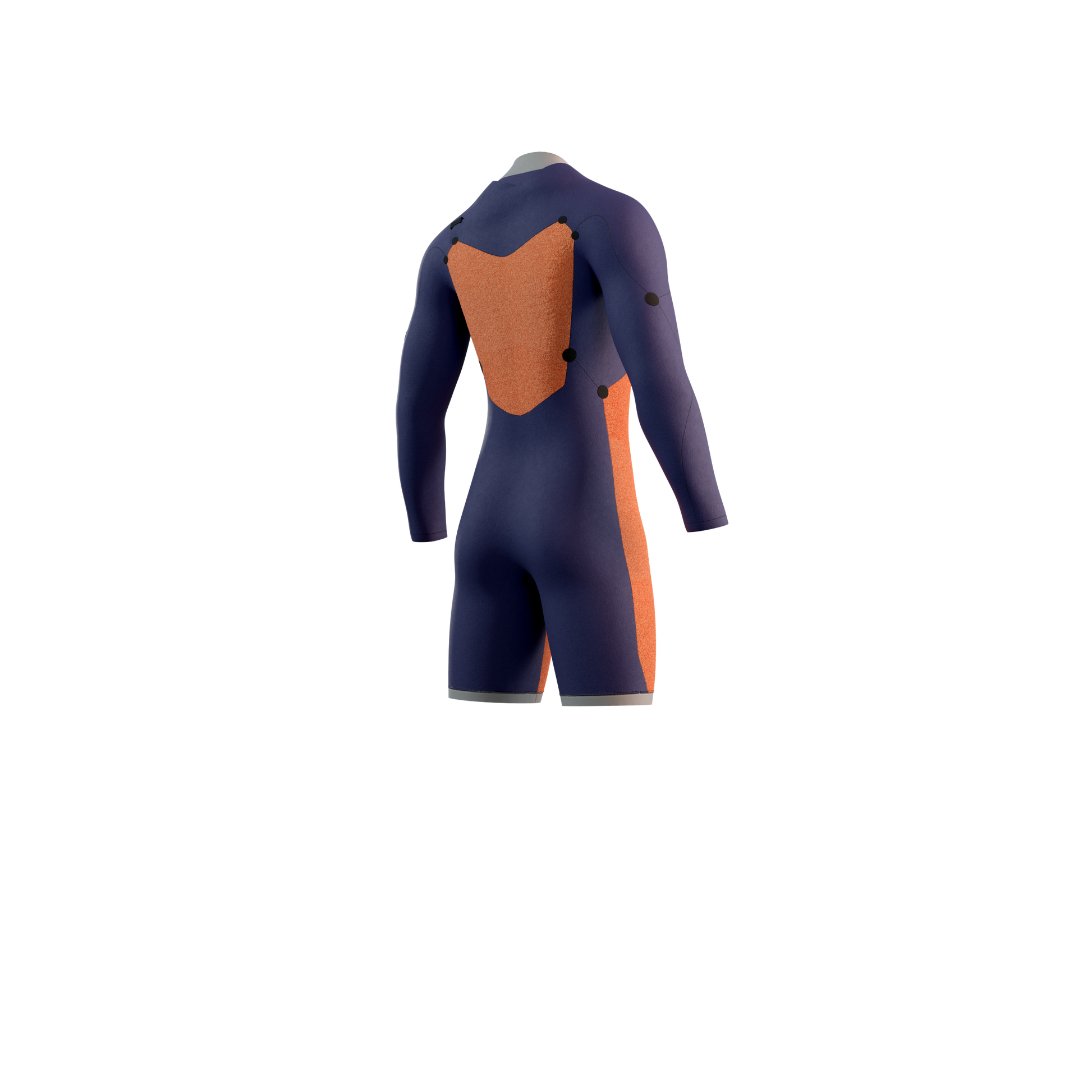 Mystic Star Longarm Shorty 3/2mm Fzip 25 - Shorty