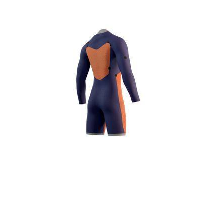 Mystic Star Longarm Shorty 3/2mm Fzip 25 - Shorty