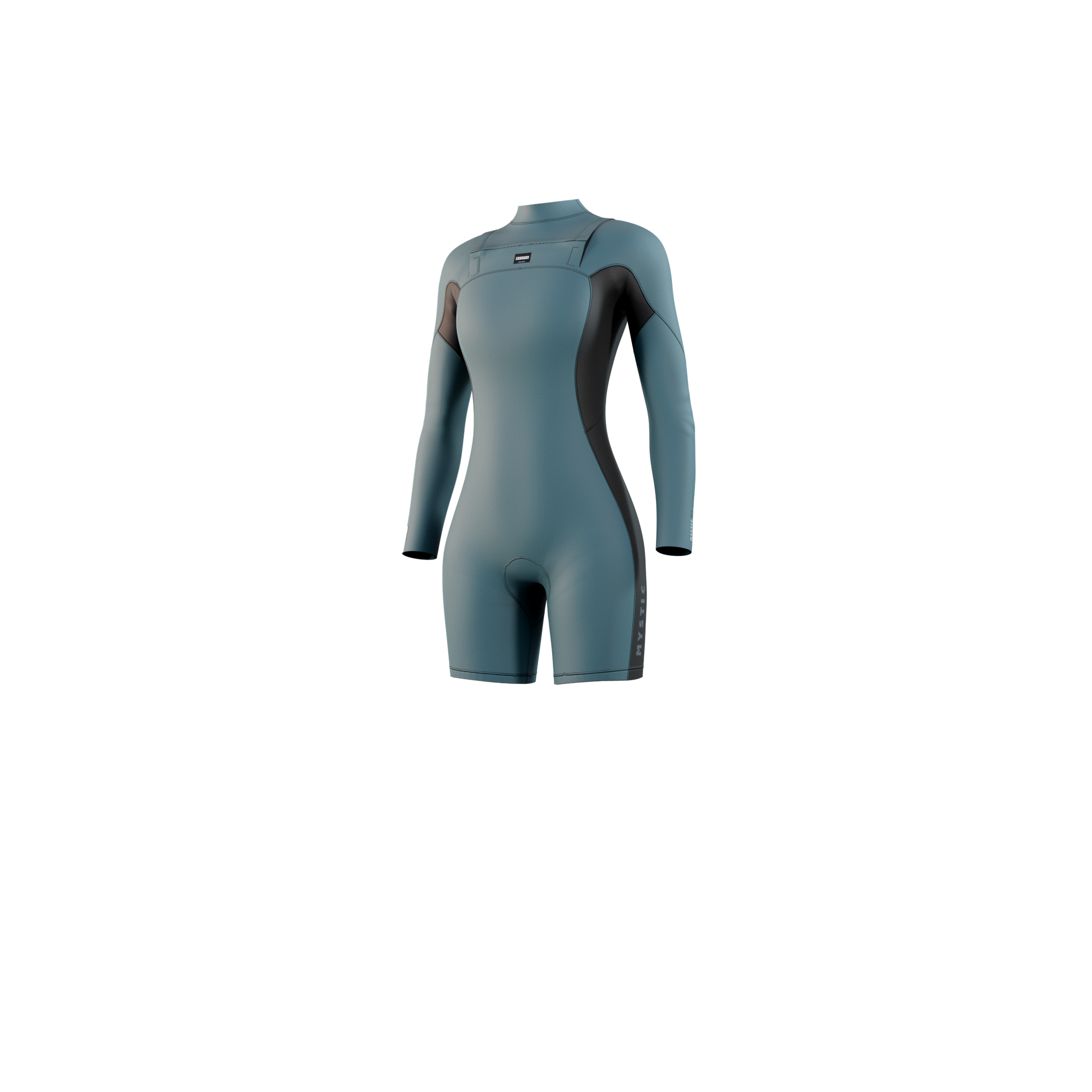 Mystic Haven Longarm Shorty 3/2mm Double Fzip Women 25 - Short Arm / Front-zip