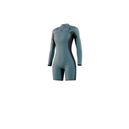 Mystic Haven Longarm Shorty 3/2mm Double Fzip Women 25 - Short Arm / Front-zip