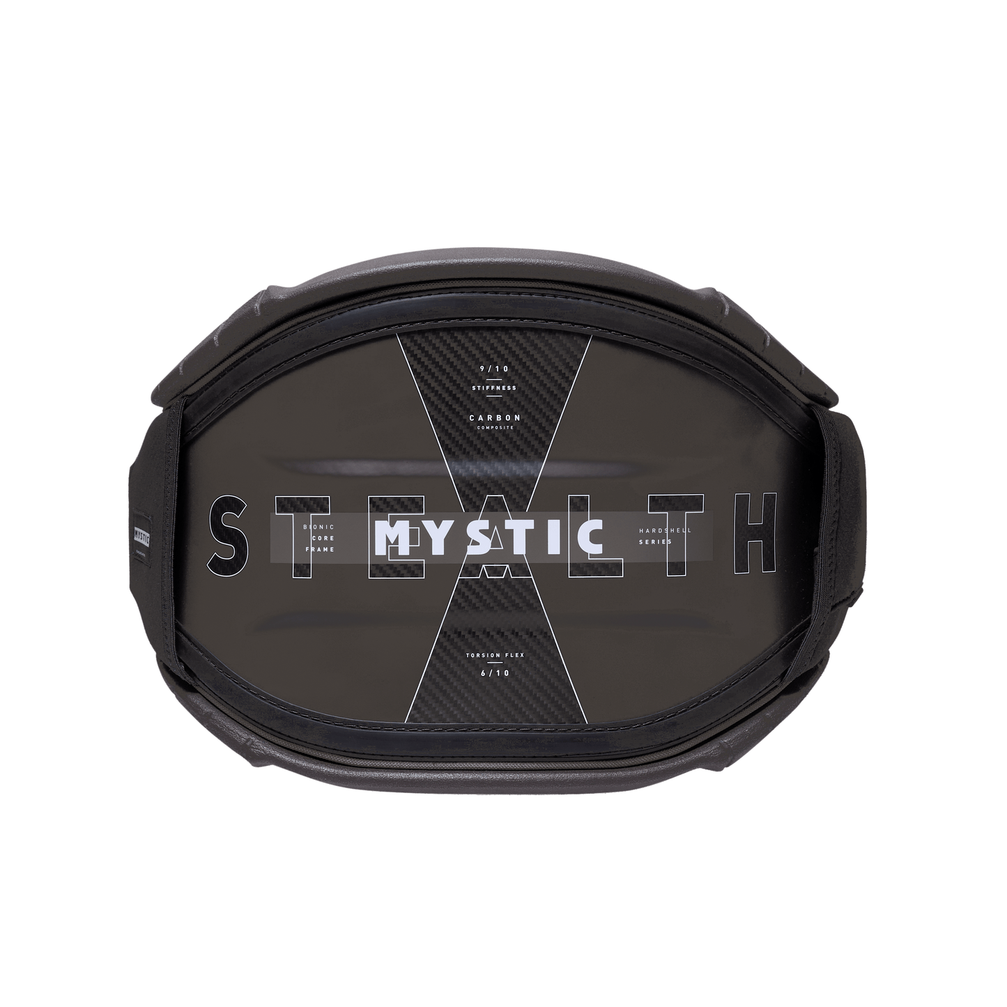 Mystic Stealth Waist Harness 25 - Kite Waist Hardshell