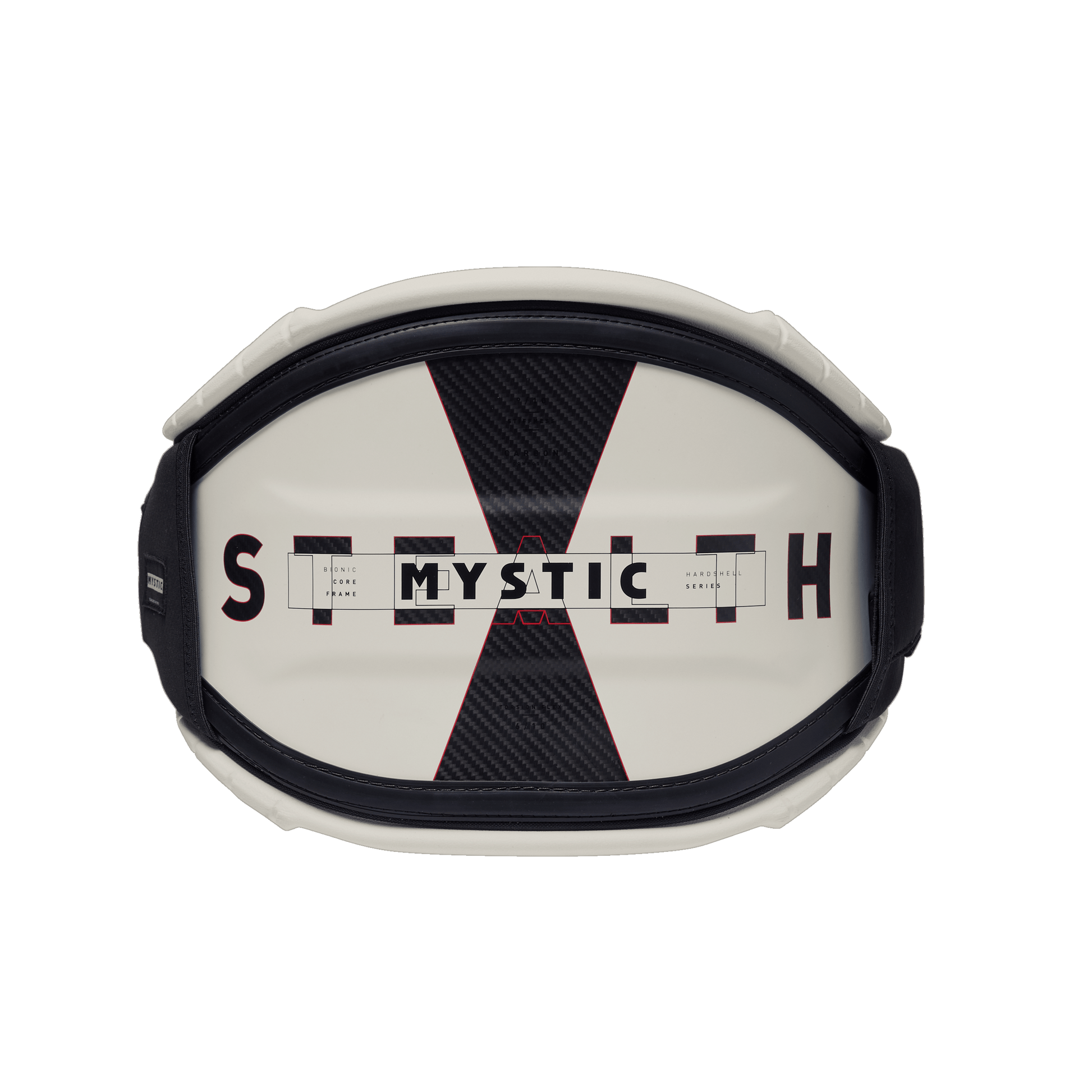 Mystic Stealth Waist Harness 25 - Kite Waist Hardshell