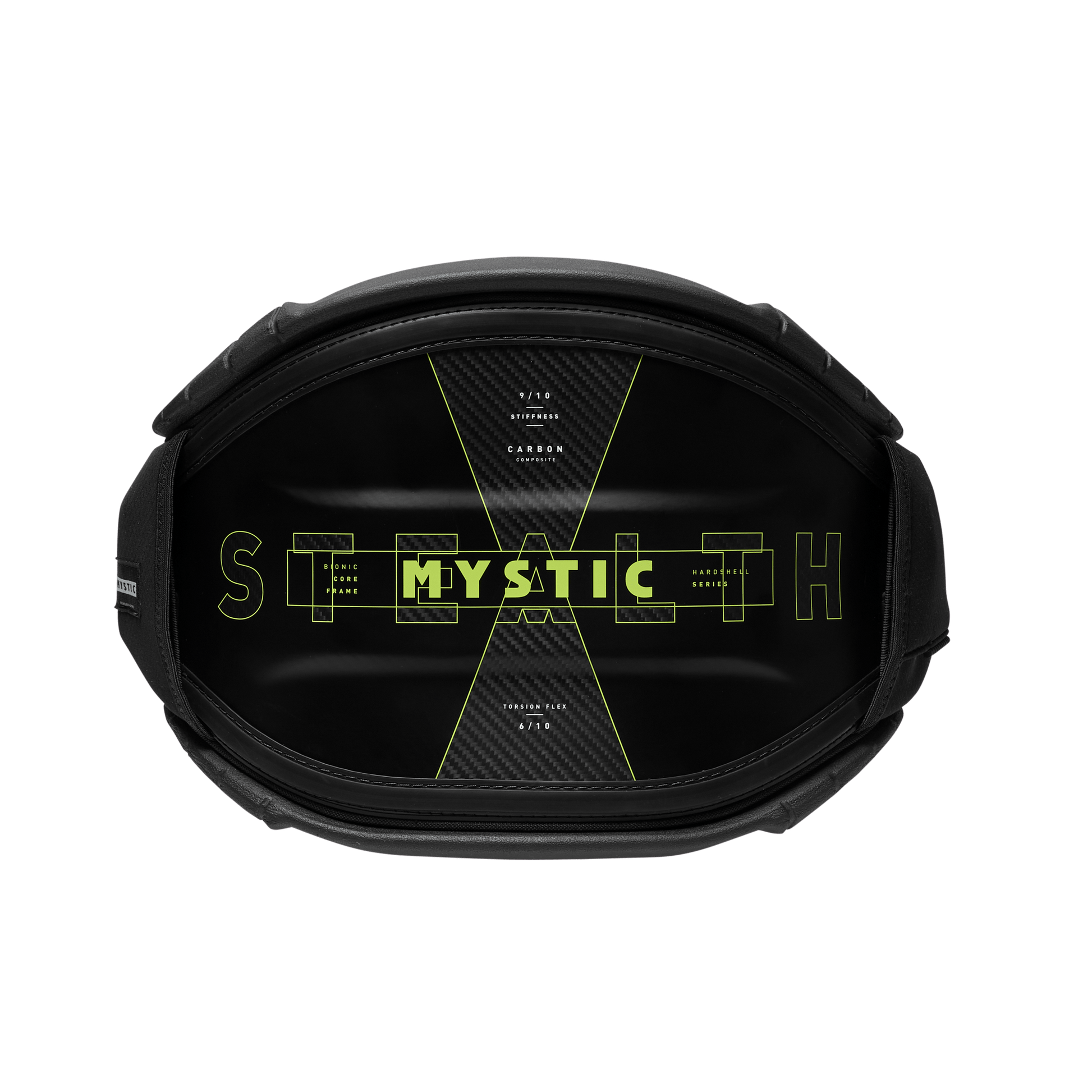 Mystic Stealth Waist Harness 25 - Kite Waist Hardshell