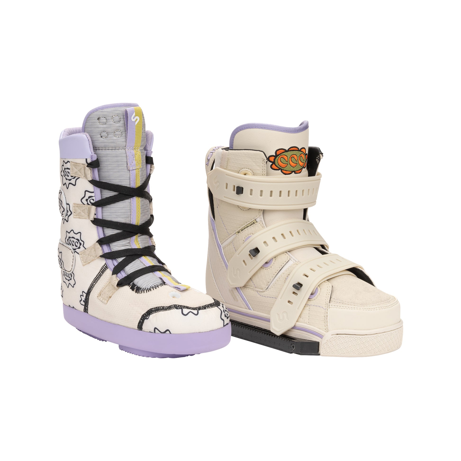 Slingshot COPYCAT Wakeboots | 24 - Boots w/Walk Liners
