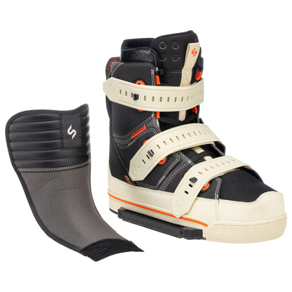 Slingshot SPACE MOB Wakeboots | 25 - Boots w/Walk Liners