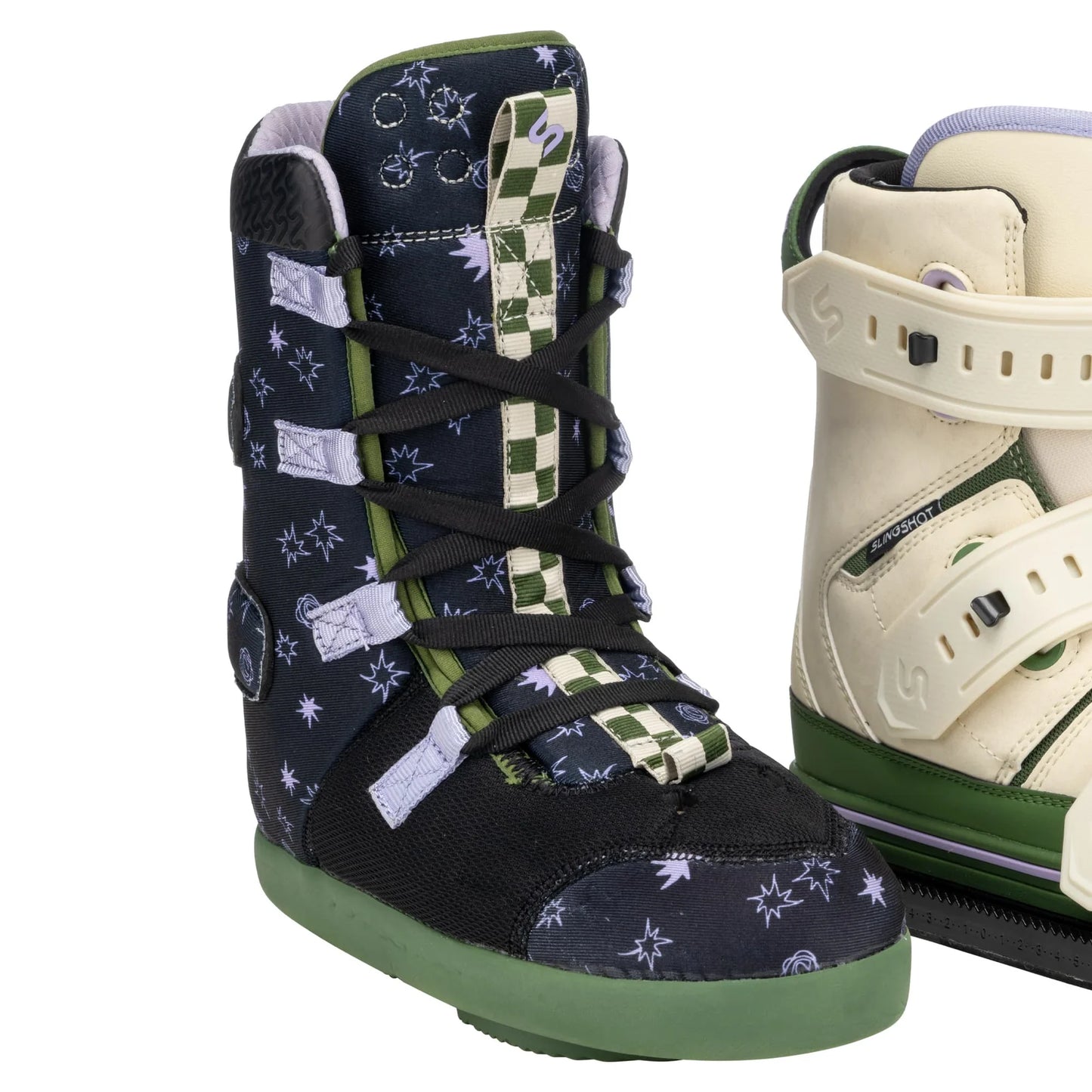 Slingshot COPYCAT Wakeboots | 25 - Boots w/Walk Liners