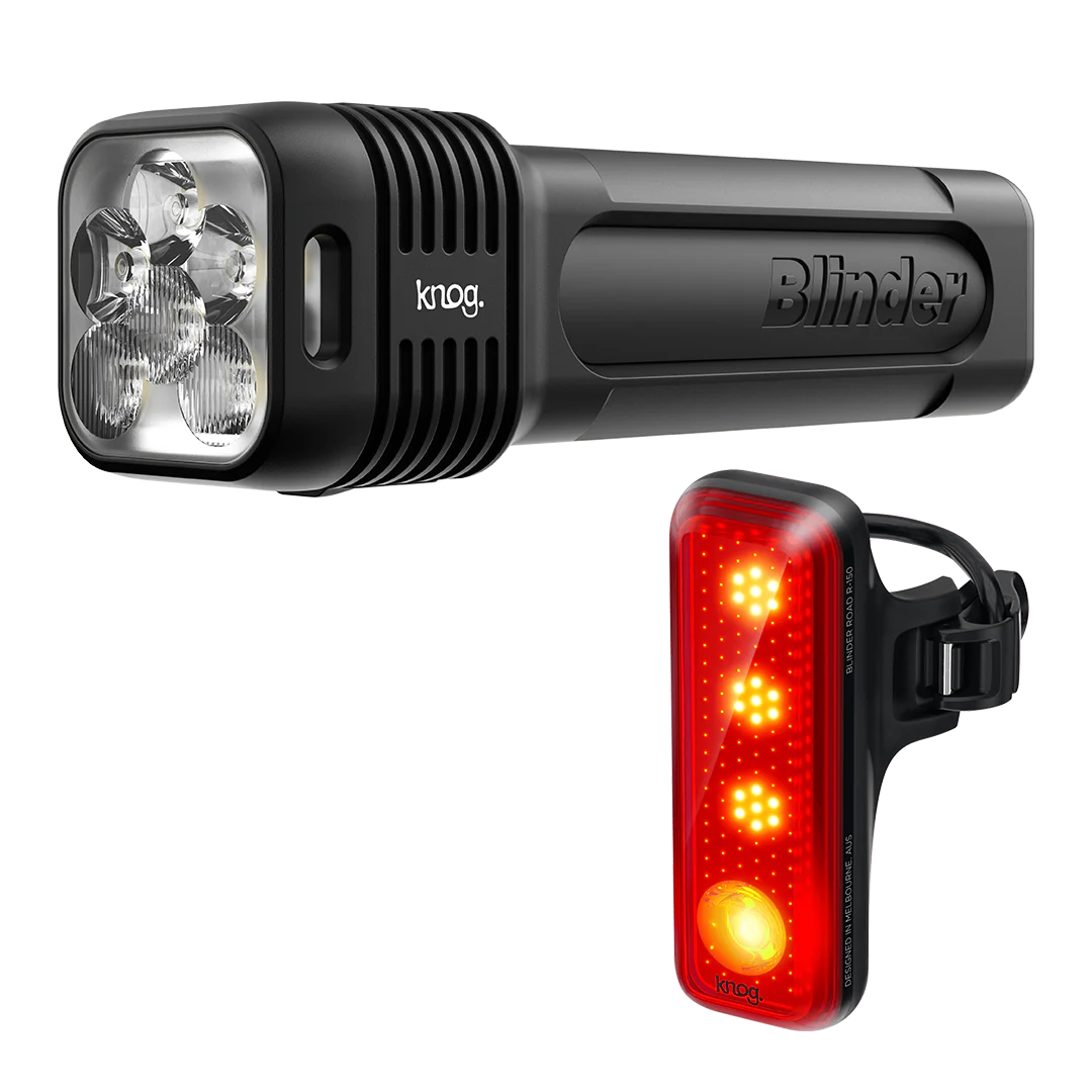 Knog Blinder Pro 1300 / Blinder R150 Bike Light Set - Light Sets