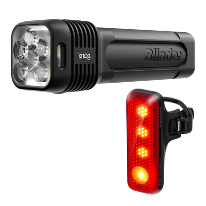 Knog Blinder Pro 1300 / Blinder R150 Bike Light Set - Light Sets