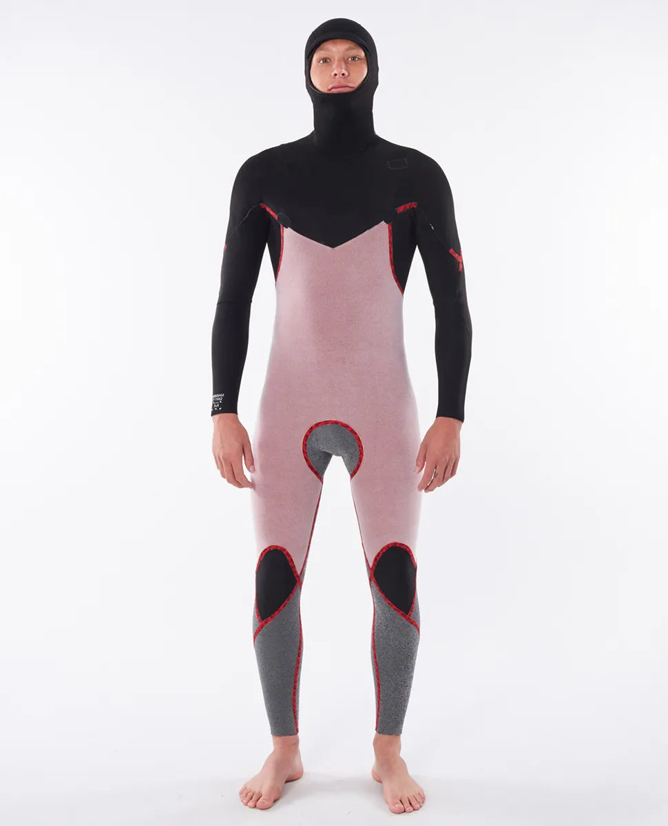 Rip Curl Dawn Patrol 6/4 Fzip Hooded - Wetsuit 141Mfs (E5) - Hooded Fullsuits