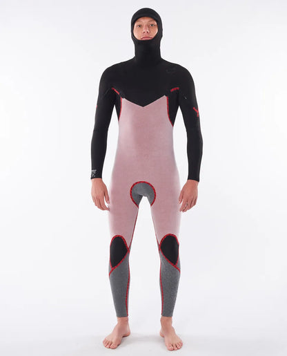 Rip Curl Dawn Patrol 6/4 Fzip Hooded - Wetsuit 141Mfs (E5) - Hooded Fullsuits