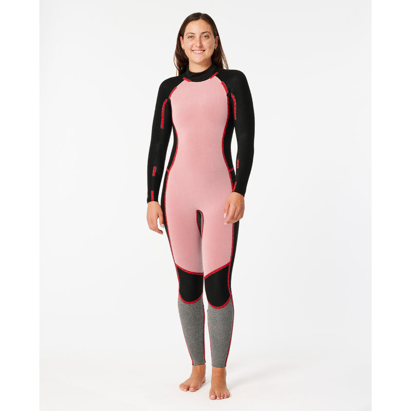 Rip Curl Wmns D/Patrol 5/3 B-zip - 14XWFS - Fullsuit / Back-zip