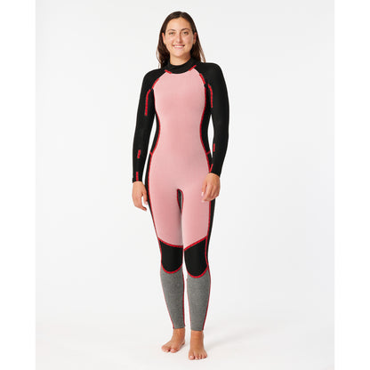 Rip Curl Wmns D/Patrol 5/3 B-zip - 14XWFS - Fullsuit / Back-zip