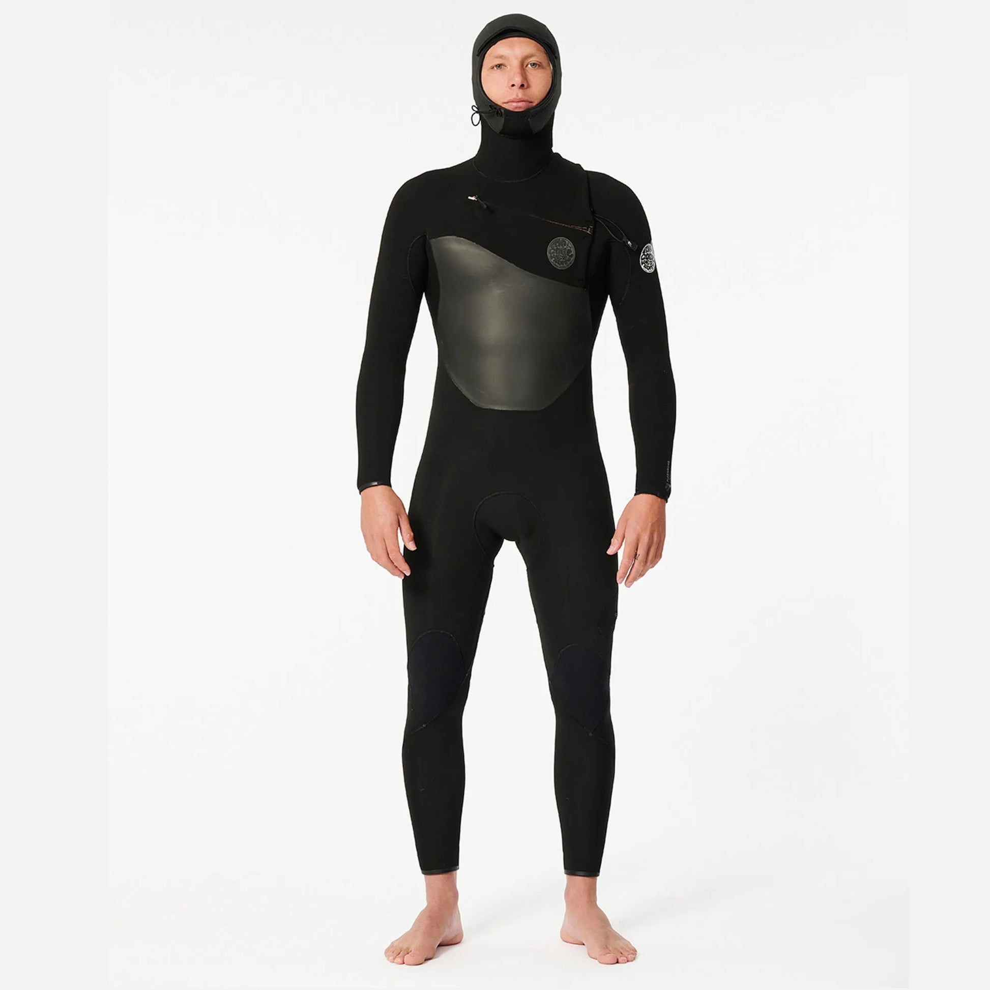 Rip Curl Flashbomb 5/4 Fzip Hooded - Wetsuit 14Gmfs (E7) - Hooded Fullsuits