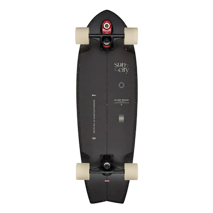Globe Sun City II 30" Astro Red #150249375 - Complete Surf Skate - Surfskates