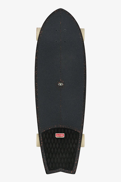 Globe Sun City II 30" Astro Red #150249375 - Complete Surf Skate - Surfskates