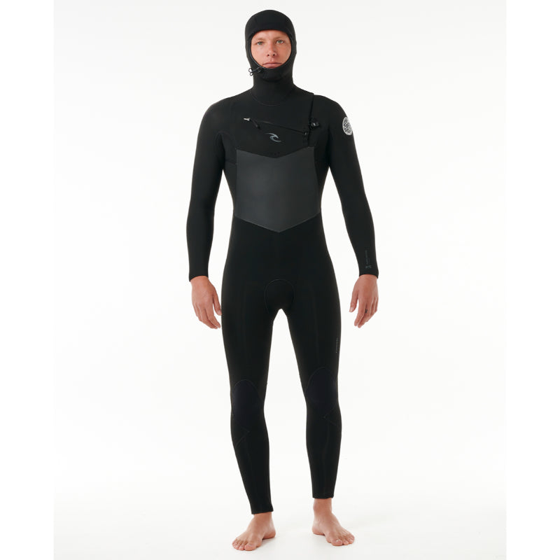 Rip Curl D/Patrol Hooded 6/4 C/Zip - 154MFS - Hooded Fullsuits