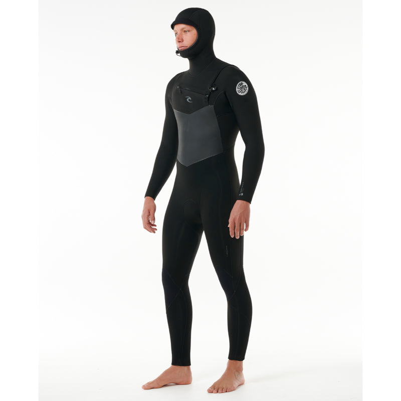 Rip Curl D/Patrol Hooded 6/4 C/Zip - 154MFS - Hooded Fullsuits