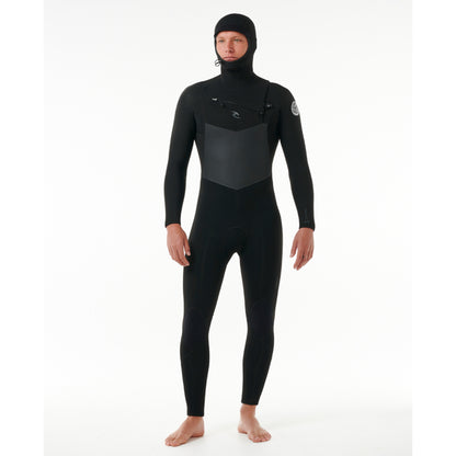 Rip Curl D/Patrol Hooded 6/4 C/Zip - 154MFS - Hooded Fullsuits