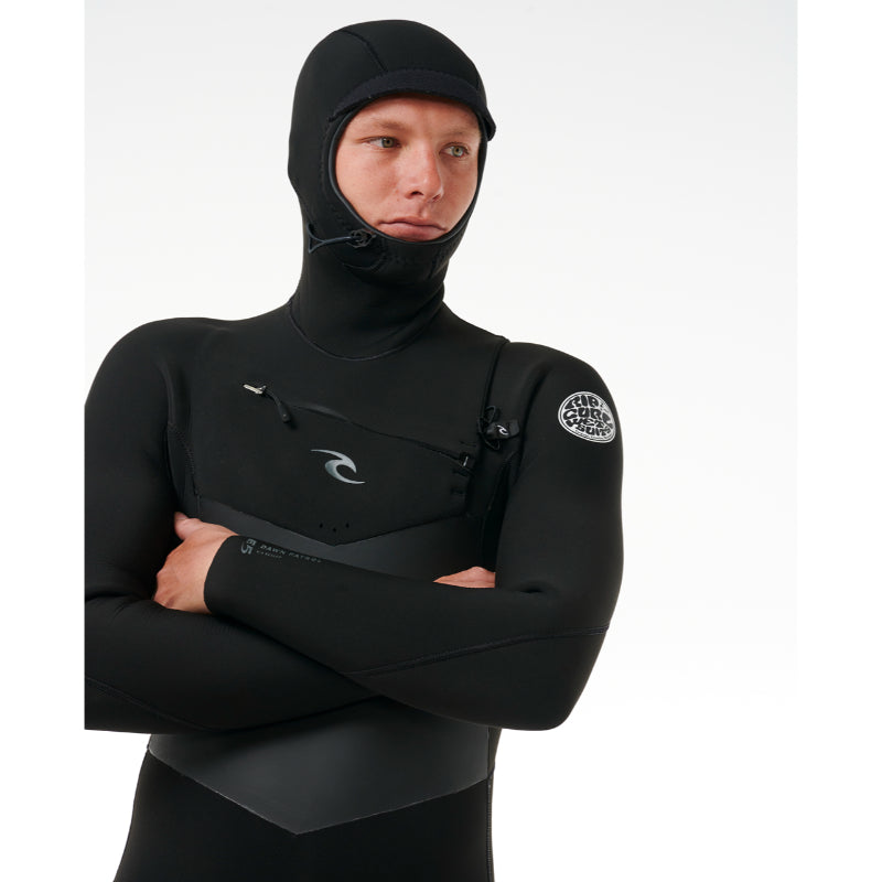 Rip Curl D/Patrol Hooded 6/4 C/Zip - 154MFS - Hooded Fullsuits