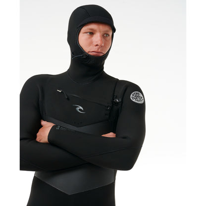 Rip Curl D/Patrol Hooded 6/4 C/Zip - 154MFS - Hooded Fullsuits