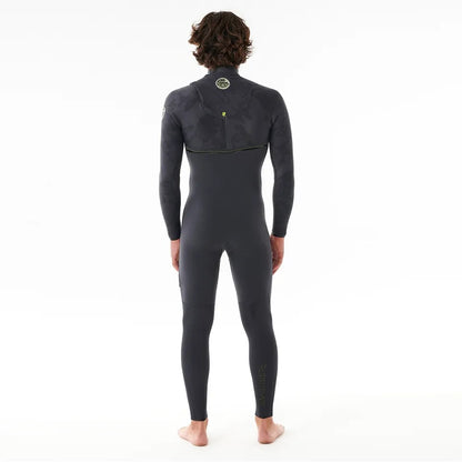 Rip Curl Ebomb 3/2 Z/Free Wetsuit 160Mfs - Charcoal (E7) - Fullsuit / Zip-free