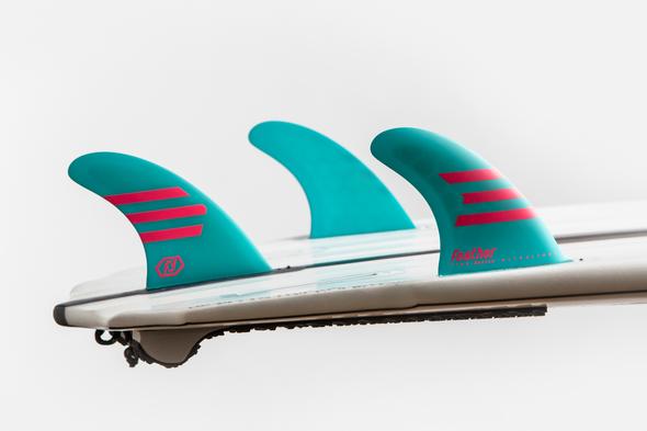 Feather Fins Ultralight Single Tab Small (55-70Kg) - Futures/Thruster