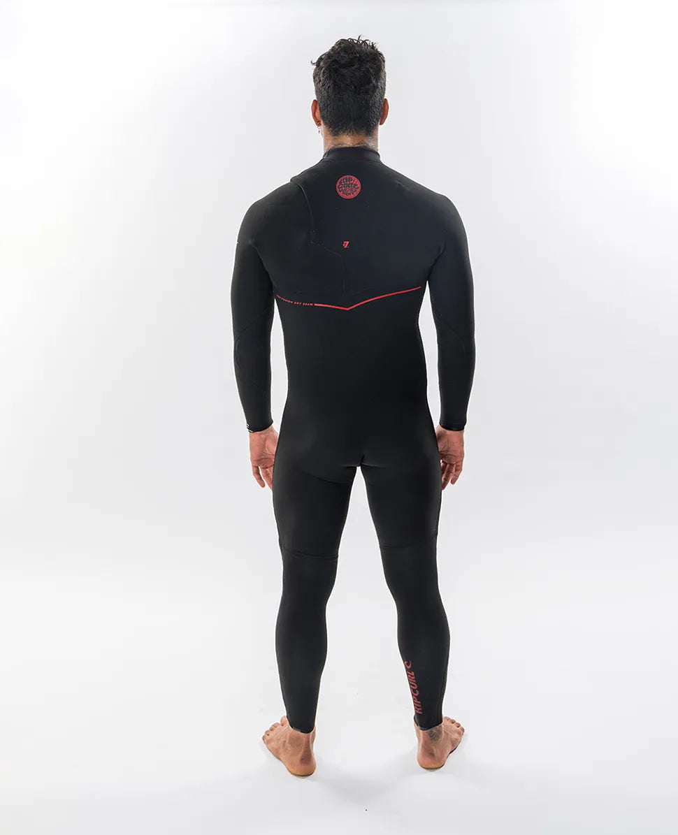 Rip Curl Flashbomb Fusion 5/3 Zip Free Wetsuit - 163Mfs (E7) - Fullsuit / Zip-free