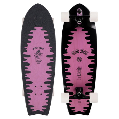 Globe Sun City 2 - 30'75 - Lazy Daisy #10525031SS - Complete Surf Skate - Surfskates