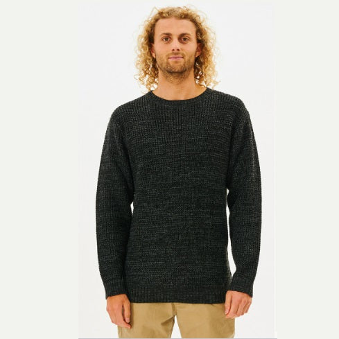 Rip Curl Tide Crew Fleece Hoodie Cswag9 - Black - Hoodies