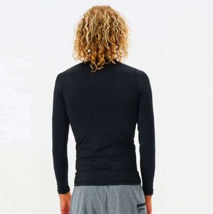Rip Curl Corps Long Sleeve Uv Tee Black 12Imrv - L/S Vests