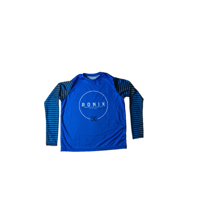 Ronix Kids UV Shade Wick Dry Long Sleeve - Blue | 26 - L/S Vests