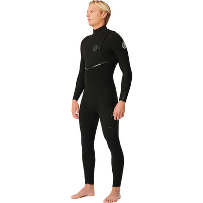 Rip Curl Flashbomb 4/3 Zip Free Wetsuit 14Nmfs - Black (E7) - Fullsuit / Zip-free