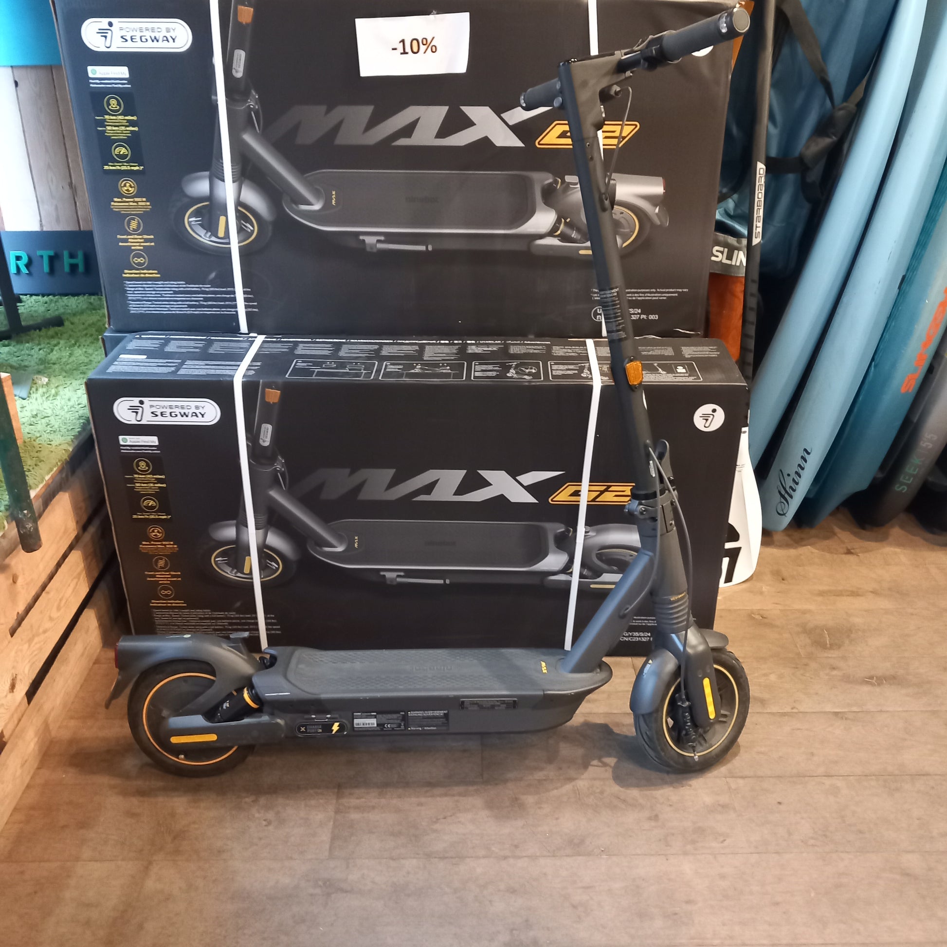 Segway Ninebot MAX G2E Kickscooter 900w 36v 15.3Ah USED - E-Steps (GRADE A)