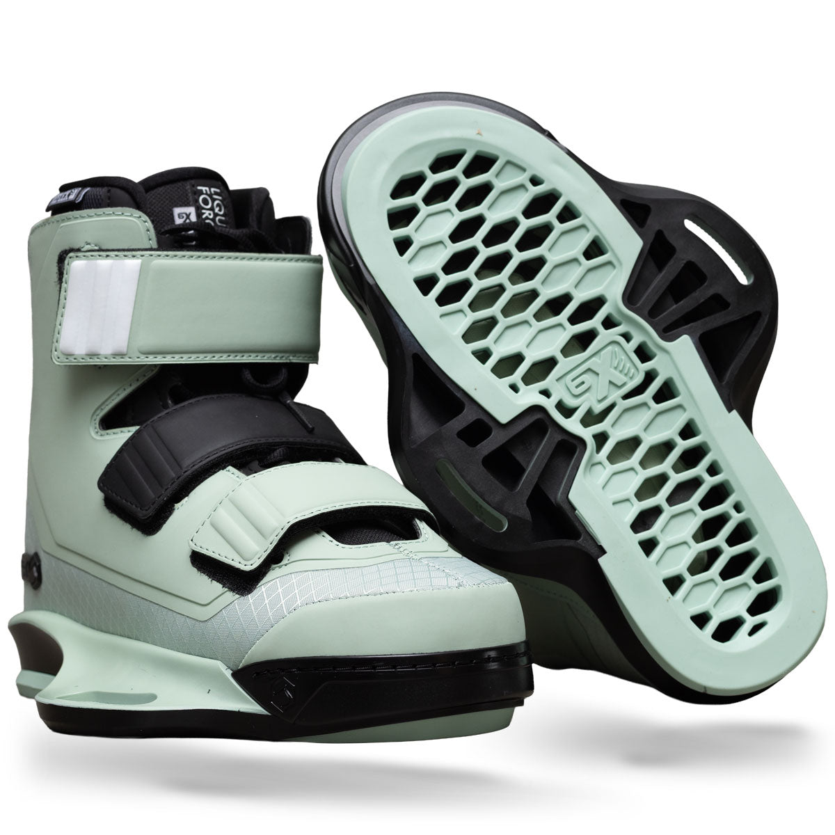 Liquid Force HOOK 6X SAGE Bindings | 26 - Boots w/Walk Liners