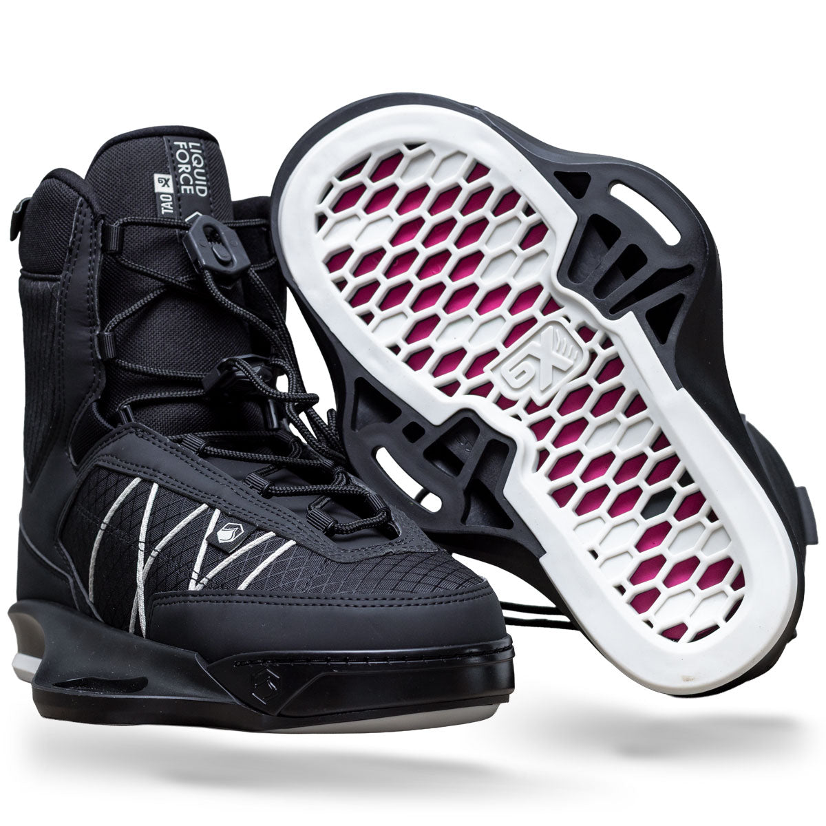 Liquid Force TAO 6X BLACK Bindings | 26 - Closed Toe Boots