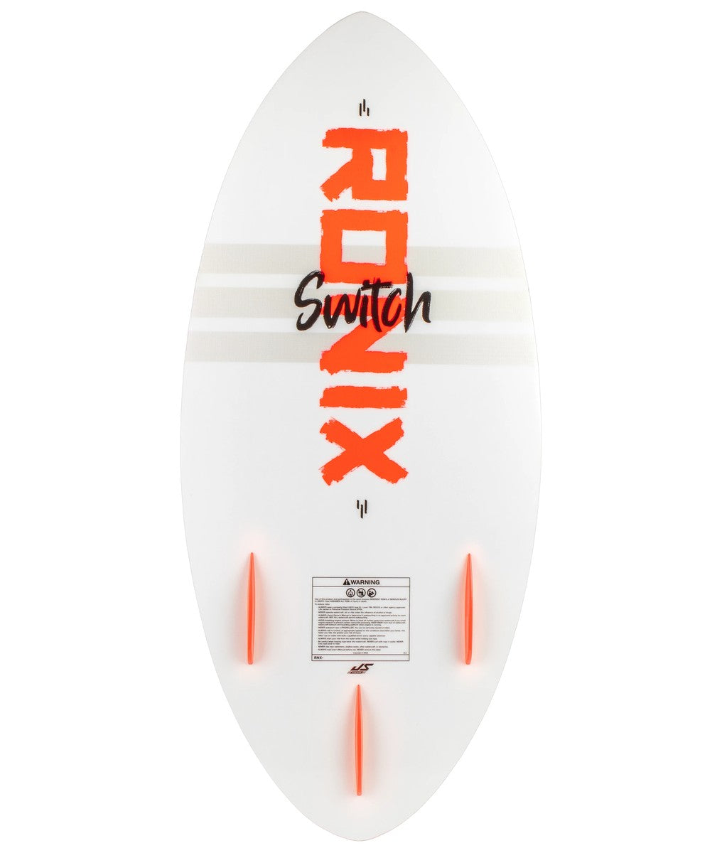 Ronix Switch Skimmer Tuff Tech Textured White / Orange | 27