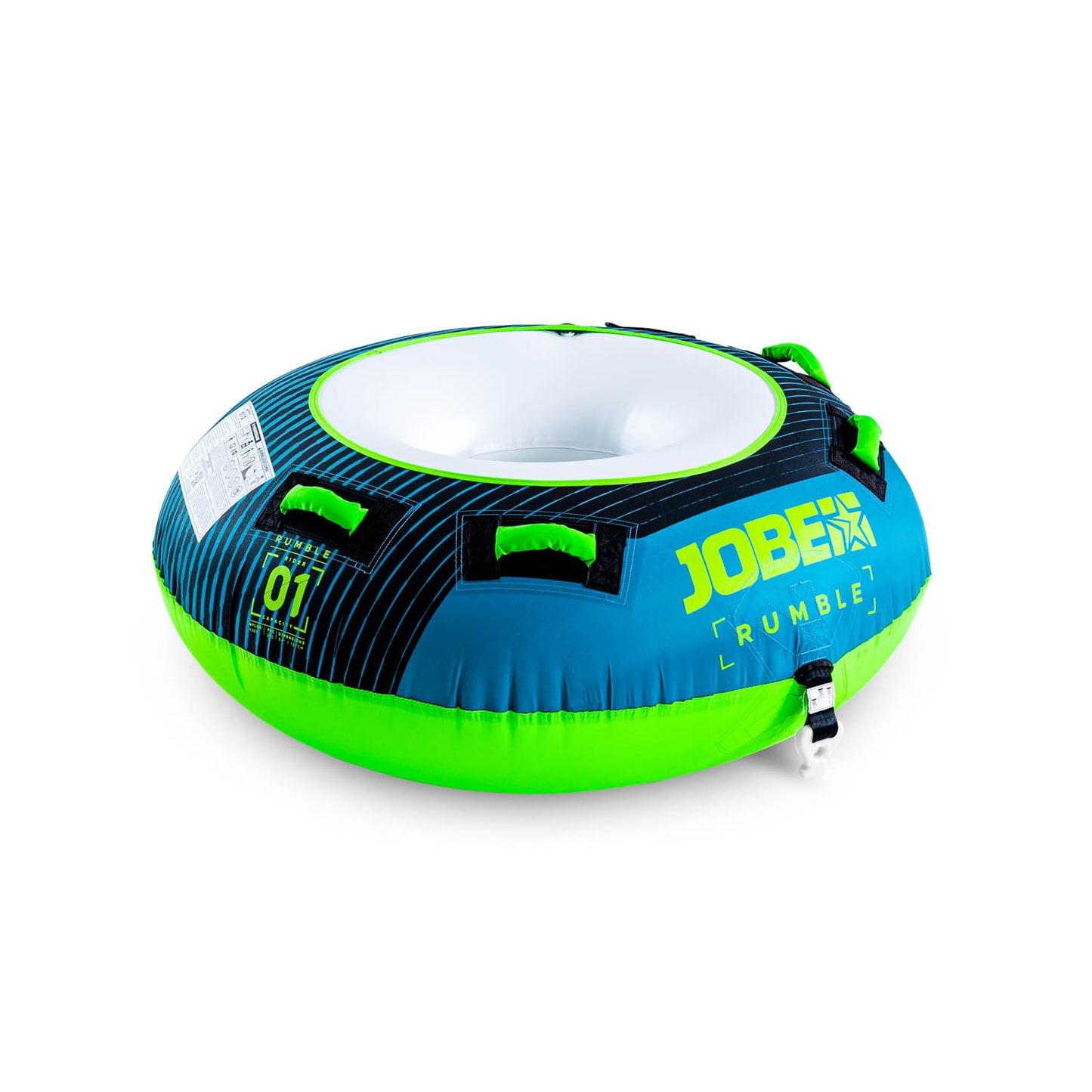 Jobe Rumble Towable 1P Teal - Towables