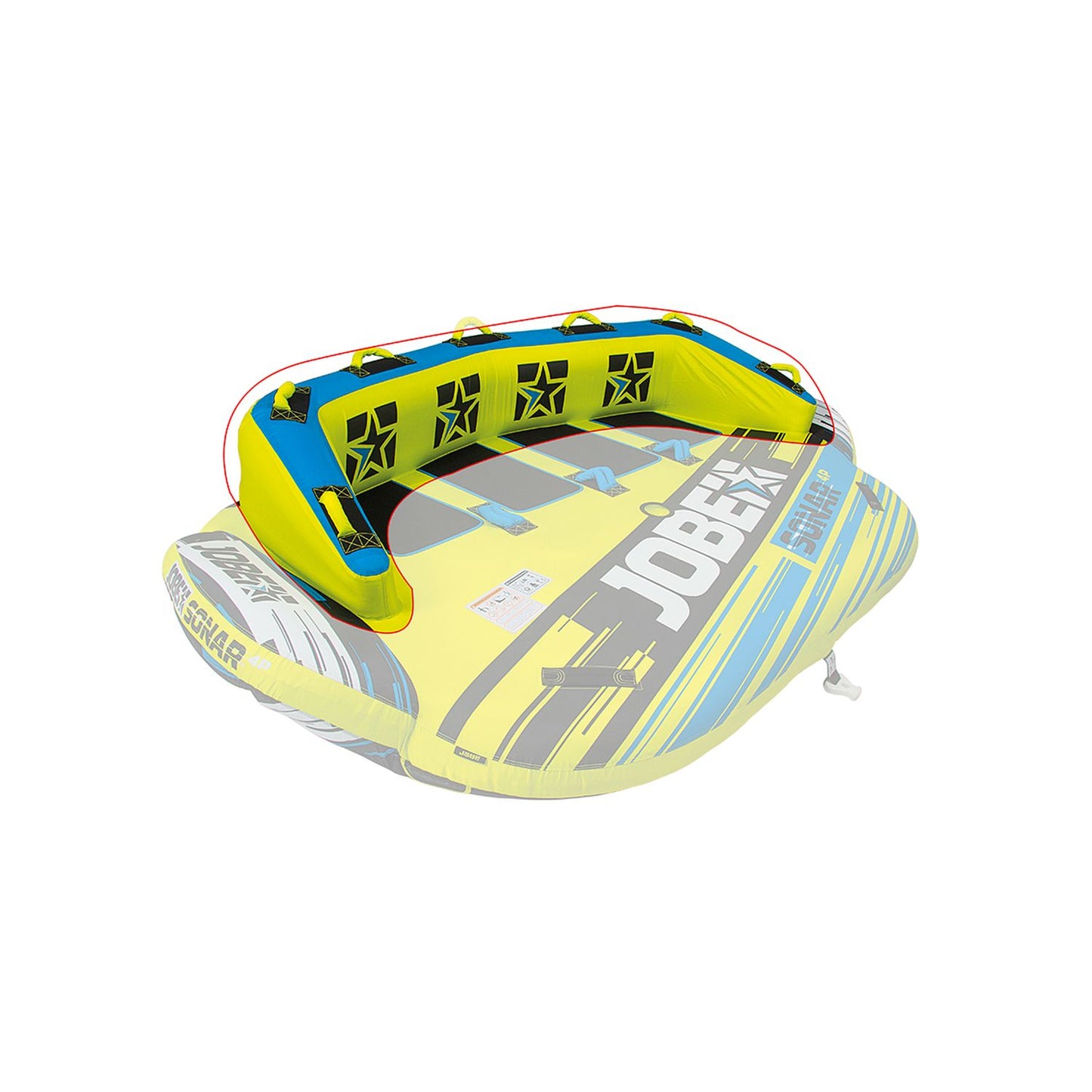 Jobe Sonar 4P Backrest - 2022 | 15 - Backrests