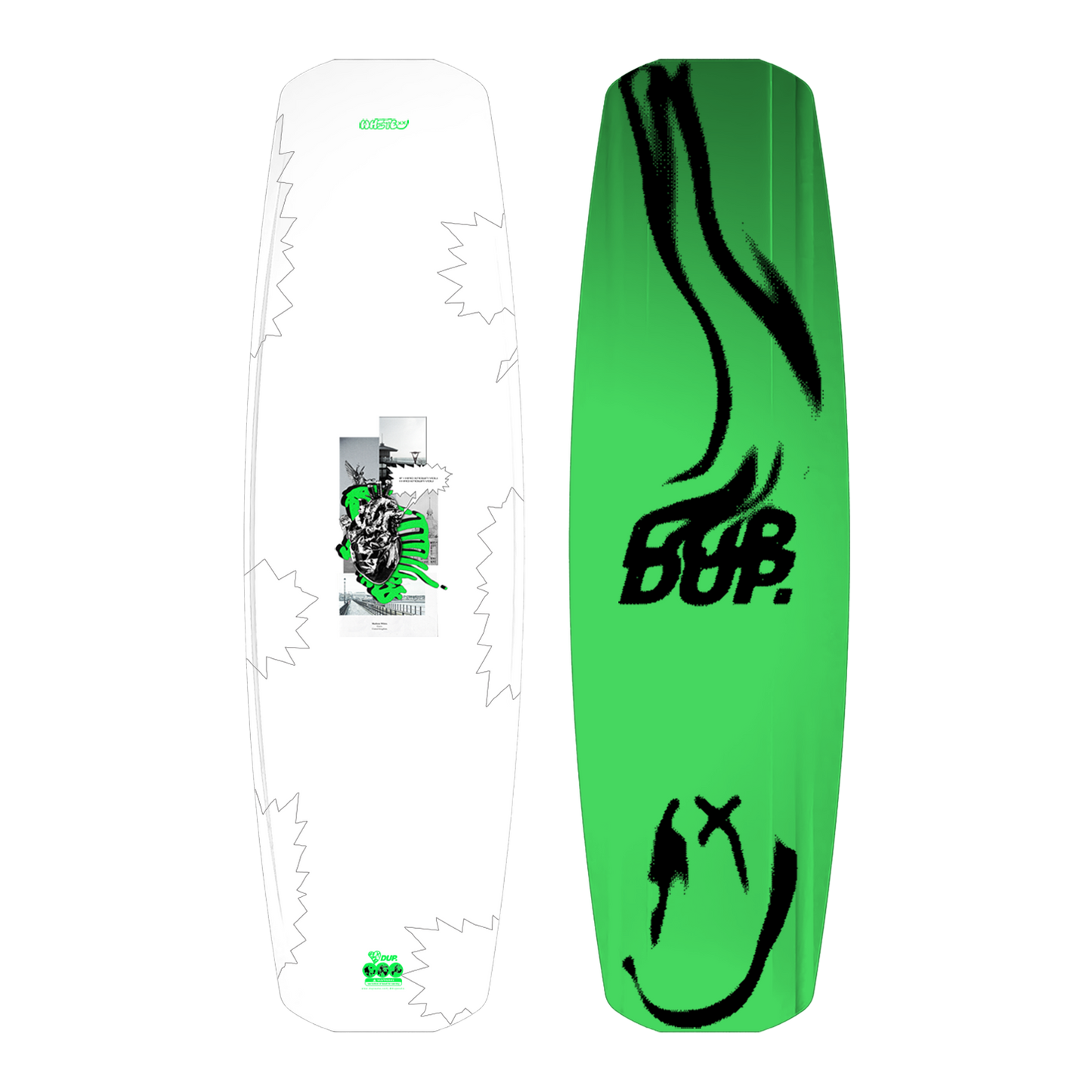 Dupwake WHITE XX Pro Wakeboard | 26 - Wakeboards