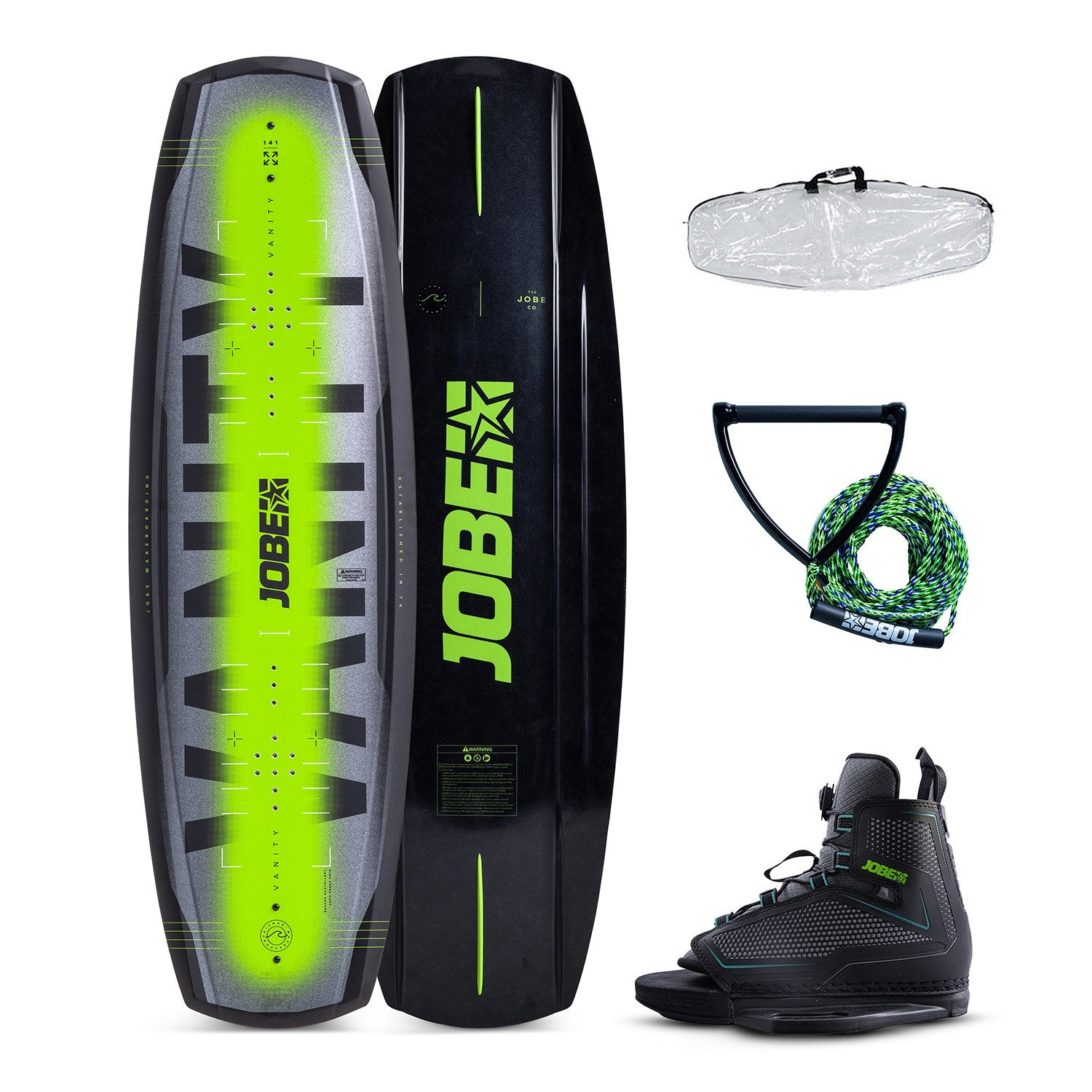 Jobe Vanity Wakeboard 141 & Maze Bindings Package - Wakeboards