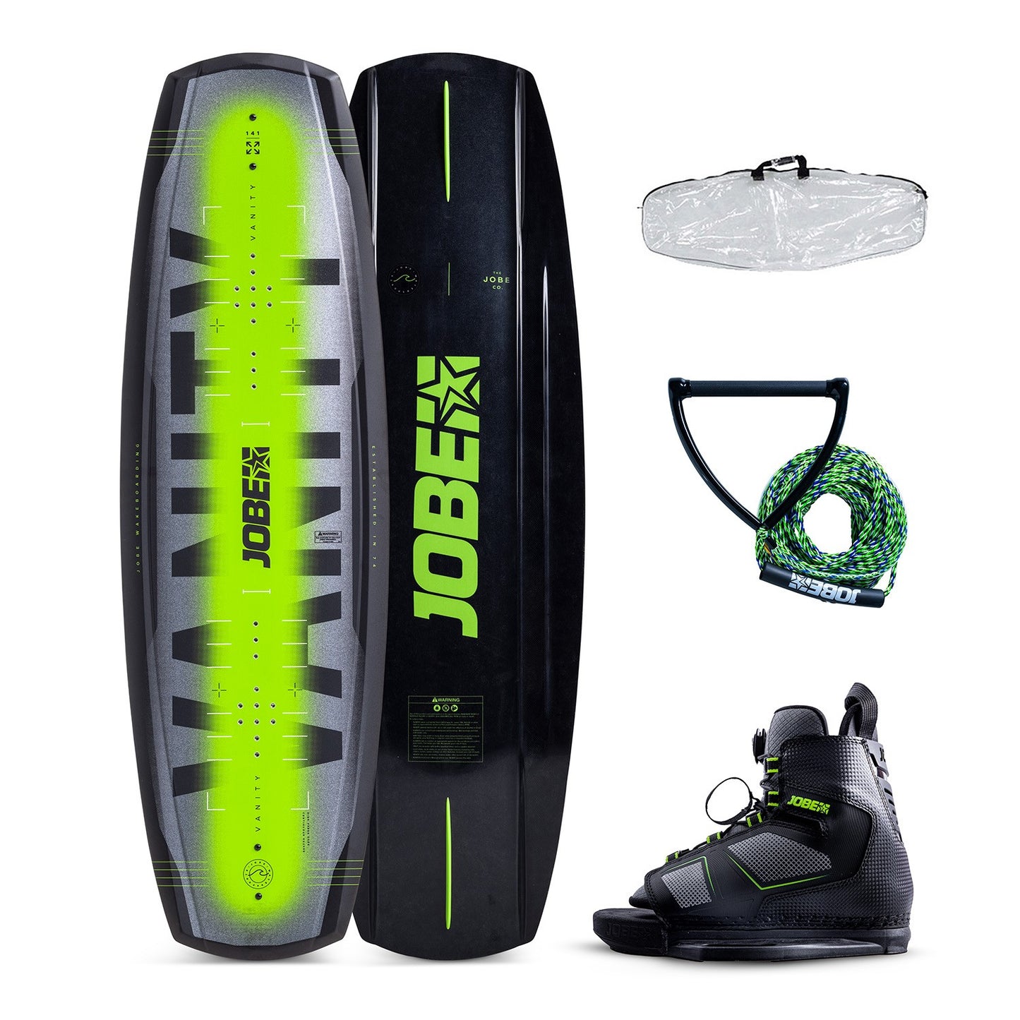 Jobe Vanity Wakeboard 141 & Unit Bindings Package - Wakeboards