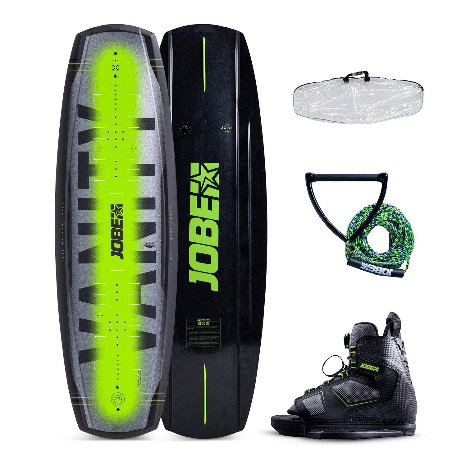 Jobe Vanity Wakeboard 141 & Unit Bindings Package - Wakeboards