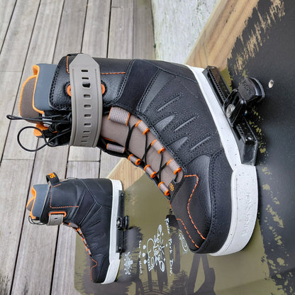 Lucie Cuvelier Ronix Top Notch Pro All Over Flex Wakeboard 143cm + 2020 SLINGSHOT Rad Wake Boots US7/EU39 USED | 22 - Bundles (GRADE A)