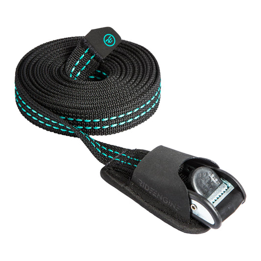 Ride Engine Trip Tie Down Black - Narrow - Roof Straps