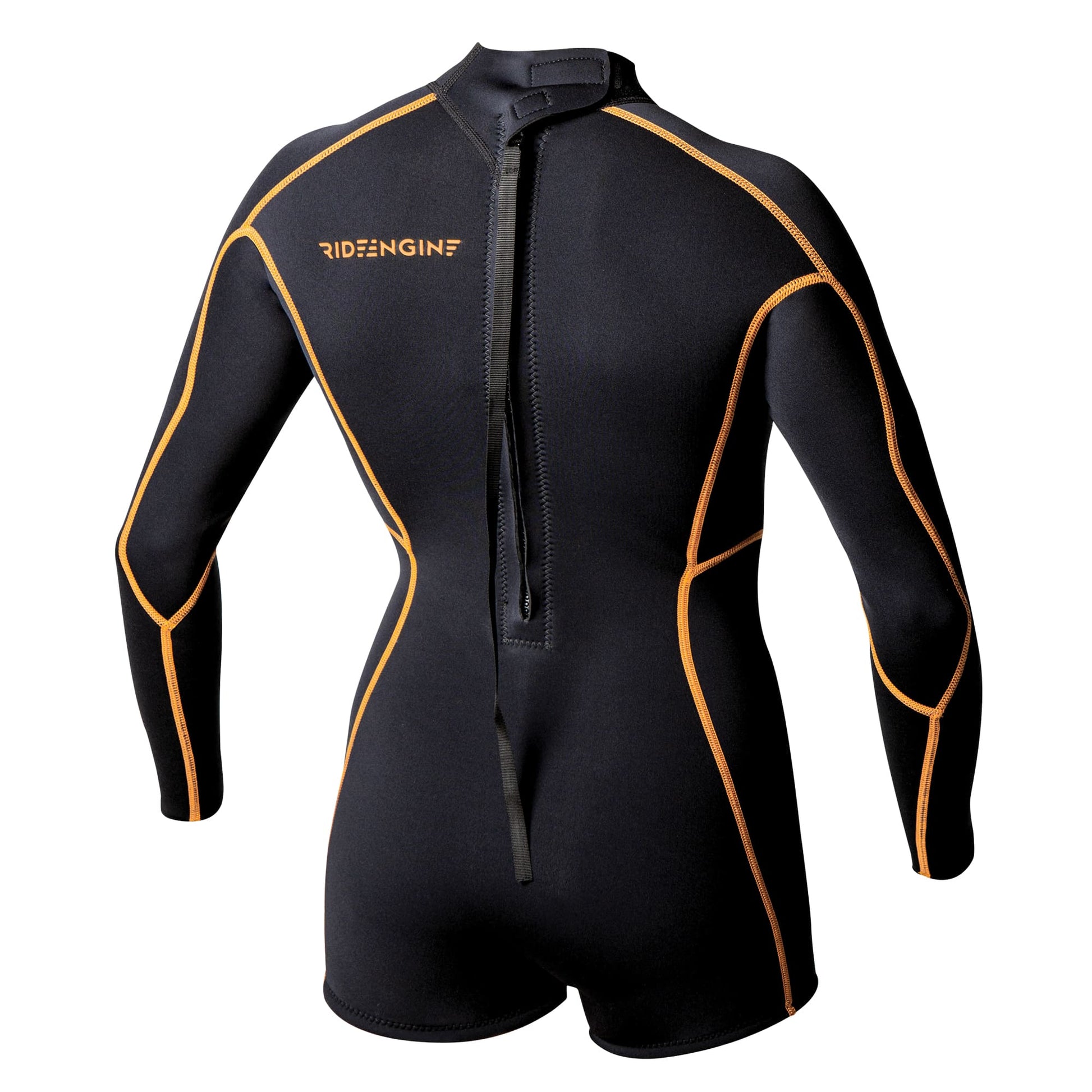 Ride Engine Women's Sensor 2mm Back Zip Long Sleeve Springsuit - Long Arm / Back-zip