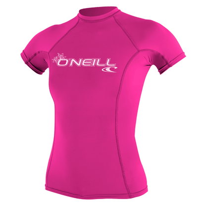 O'Neill Wms Basic Skins S/S Rash Guard - S/S Rash Guards