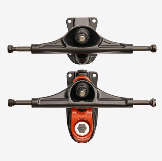 Globe Slant Surf Skate Trucks 6.25 - 10425005 - Black/Red - Trucks